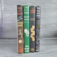 
              Agatha Christie Poirot Hardback Bundle 3 Act Tragedy ABC Murders Cards on Table
            