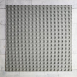 Giant LEGO Base Plate 48 x 48 4186 Genuine Vintage Grey