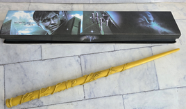 Harry Potter Hermione Wand Deathly Hallows Gold Wand In Box