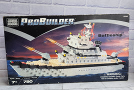 Mega Bloks Pro Builder Collector Series Battleship 9760 - New Sealed