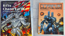 Rifts Chaos Earth RPG Source Book + Triax And The NGR Expansion