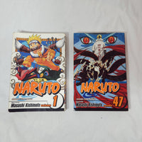 
              Naruto Volume 1 Manga Bundle + Volume 47
            