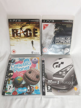 Variety Pack (Rage, Little Big Planet, Gran Turismo 5 Medal Of Honor) - PS3