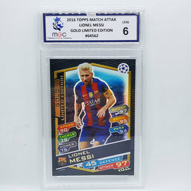 Lionel Messi Gold Limited Edition - 2016 Topps Match Attax - MGC 6
